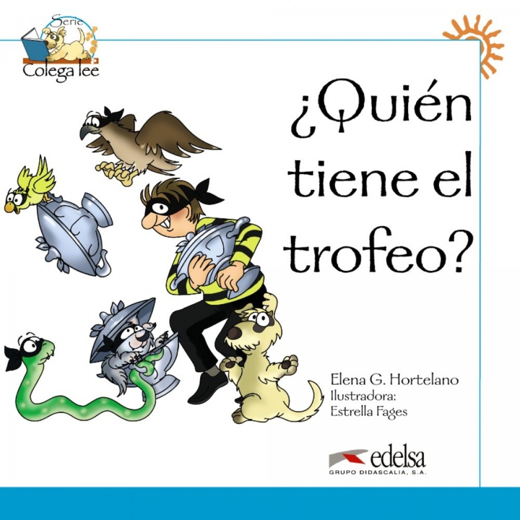[9788477116455] Colega lee 1 - 5 ¿quién tiene el trofeo?
