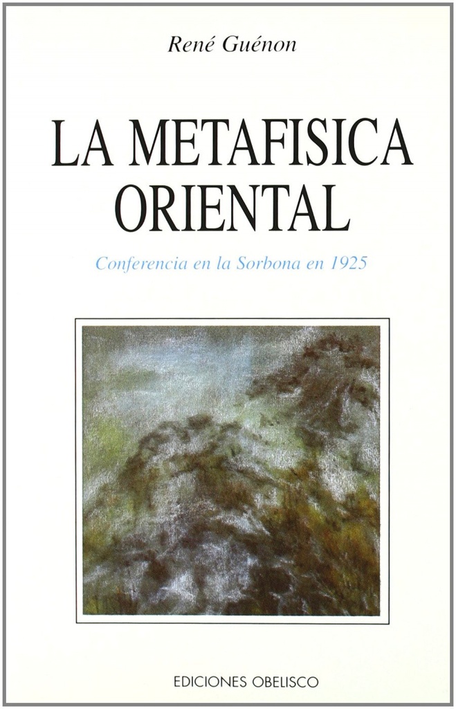 [9788477204299] Metafisica Oriental, la