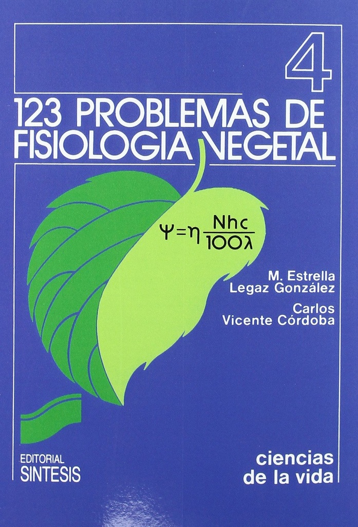 [9788477380023] 123 Problemas Fisiologia Vegetal