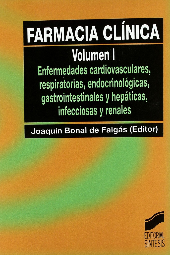 [9788477386438] Farmacia Clinica Vol. I -