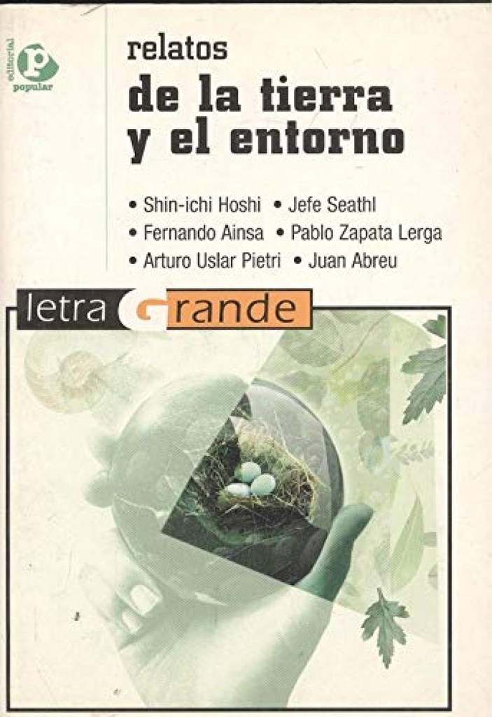 [9788478841899] Relatos de la tierra y el entorno