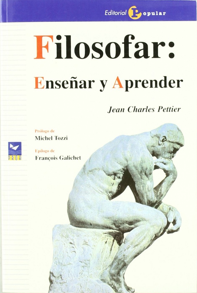 Filosofar: enseñar y aprender