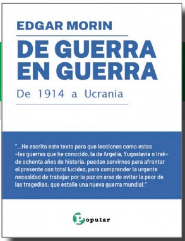 [9788478849659] De Guerra en Guerra