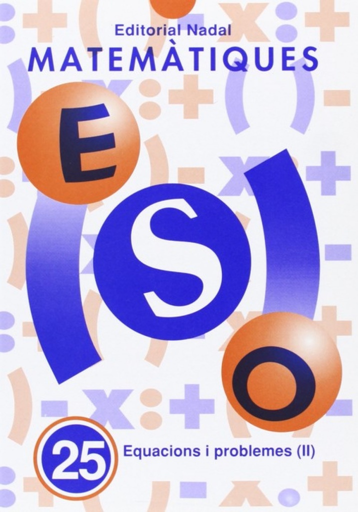[9788478871537] Equacions i problemes II