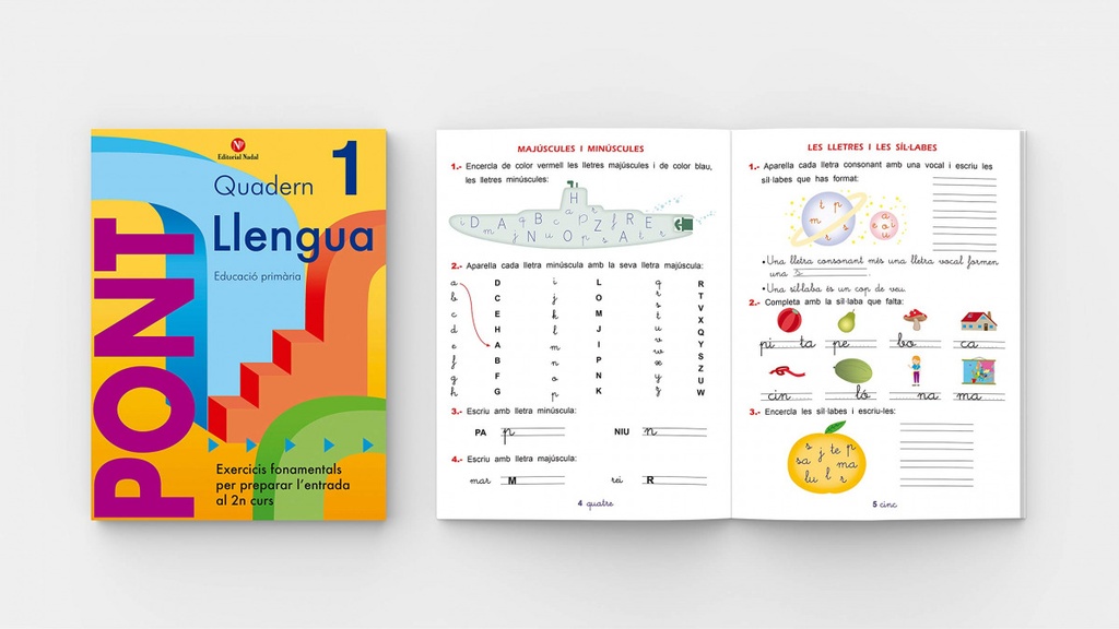 [9788478874460] Pont llengua, 1 Educació Primària