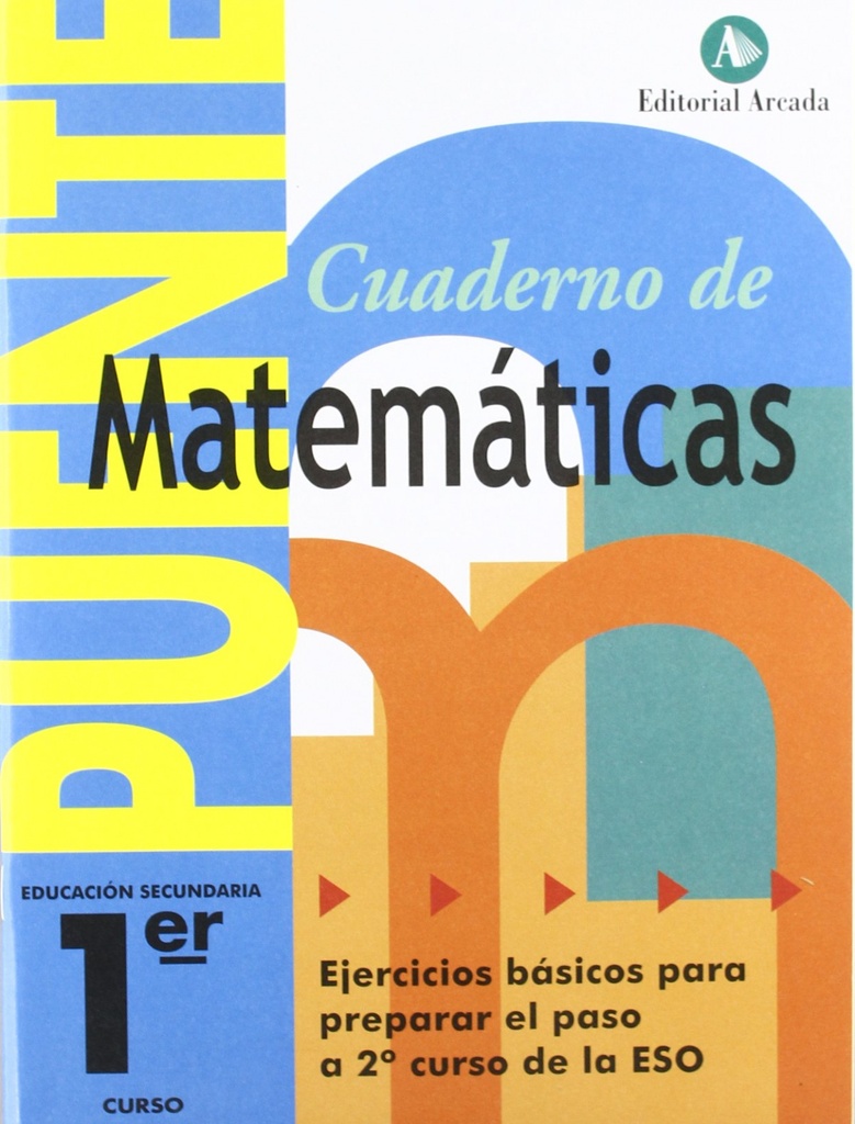 [9788478874996] Puente matemáticas, 1 ESO