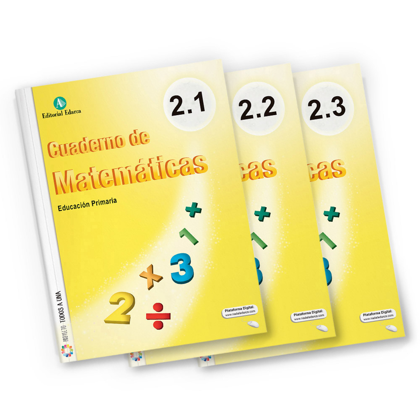 [9788478877904] CUADERNOS MATEMÁTICAS 2ºPRIMARIA TODOS A UNA