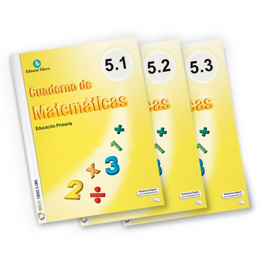 [9788478877935] CUADERNOS MATEMÁTICAS 5ºPRIMARIA TODOS A UNA