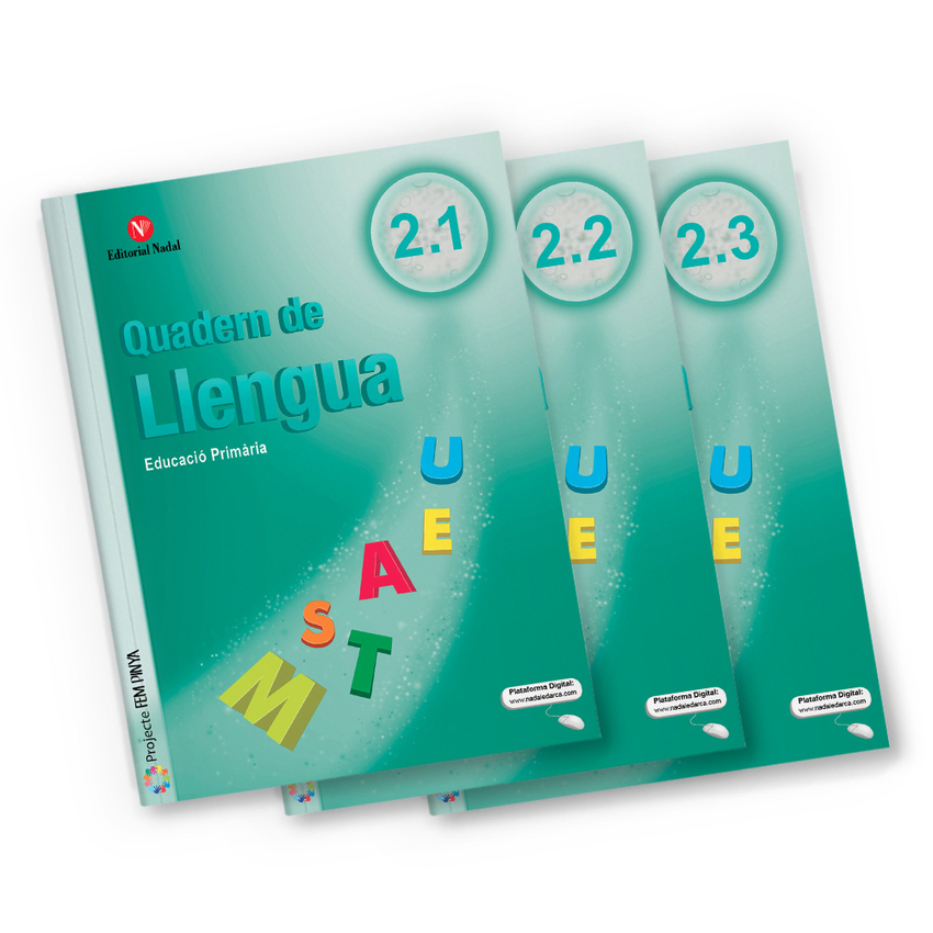 [9788478878505] QUADERN LLENGUA 2N.PRIMARIA. TRIMESTRAL. FEM PINYA