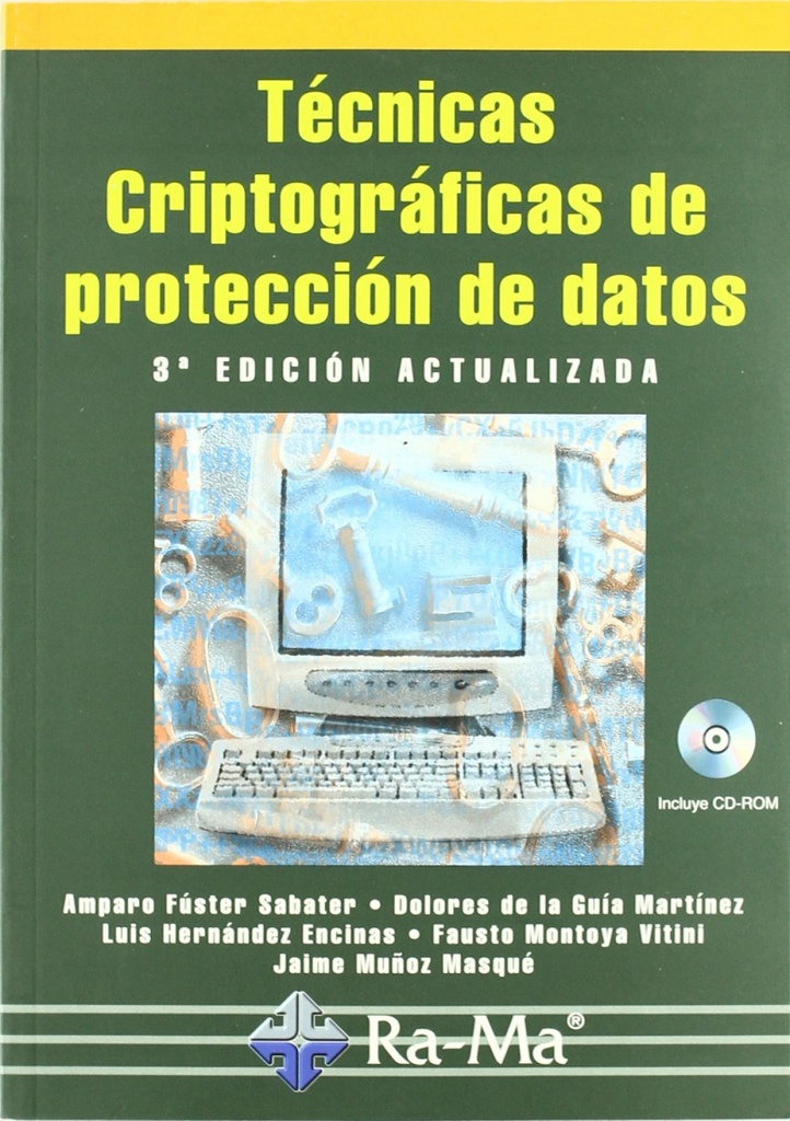 [9788478975945] Tecnicas Criptograficas Proteccion Datos