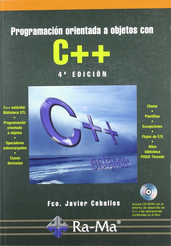 [9788478977611] Progr. Orientada Objetos C++ (4ª Ed.) (+cd)