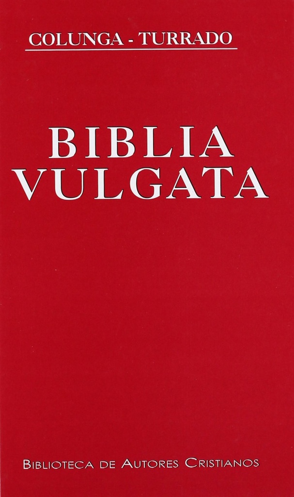 [9788479140212] Biblia vulgata