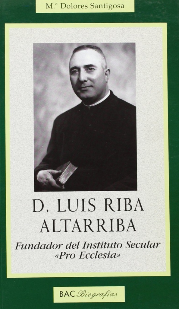 [9788479144234] D. Luis Riba Altarriba