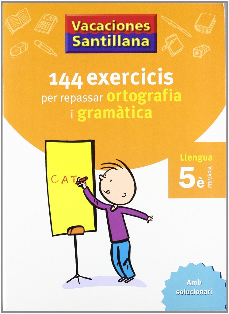 [9788479182250] Vacances 5e Primaria 144 Exercicis Per Repassar Ortografia I Gramatica Llengua G