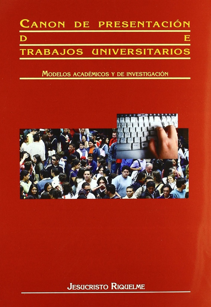 [9788480182812] Canon de trabajos universitarios