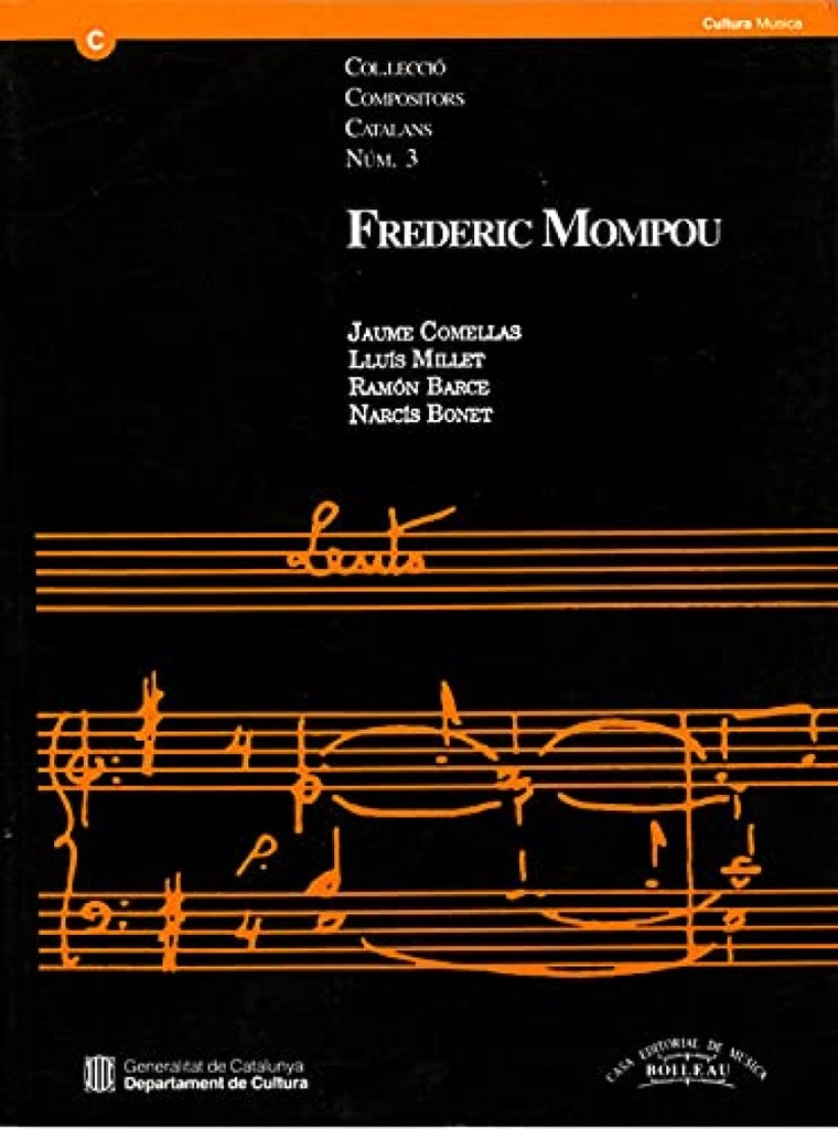 [9788480200349] F. Mompou n3 col.compositors catalans