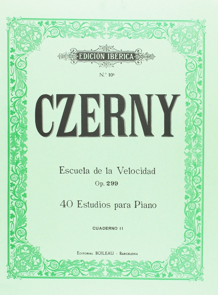 [9788480203135] Escuela de la velocidad Op.299 Vol.II