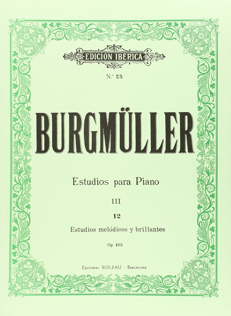 [9788480203289] 12 estudios mélodicos y brillantes op.105