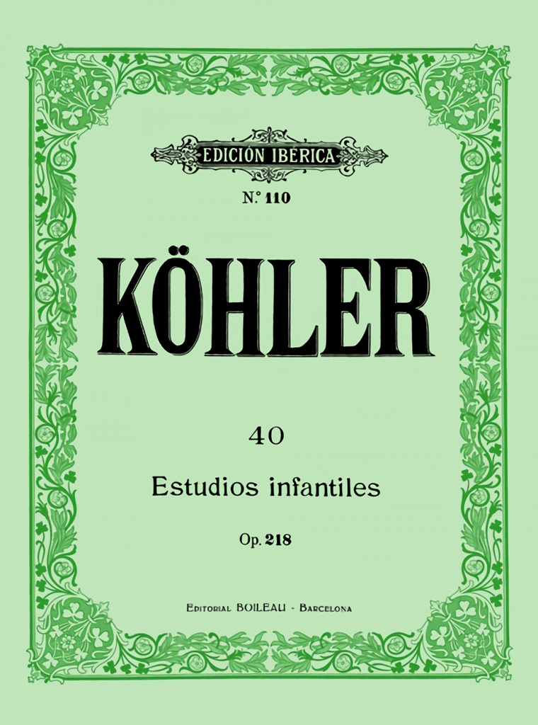 [9788480204262] 40 estudios infantiles op.218
