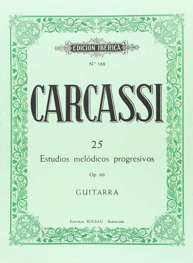 [9788480204842] 25 Estudios melódicos guitarra Op.60