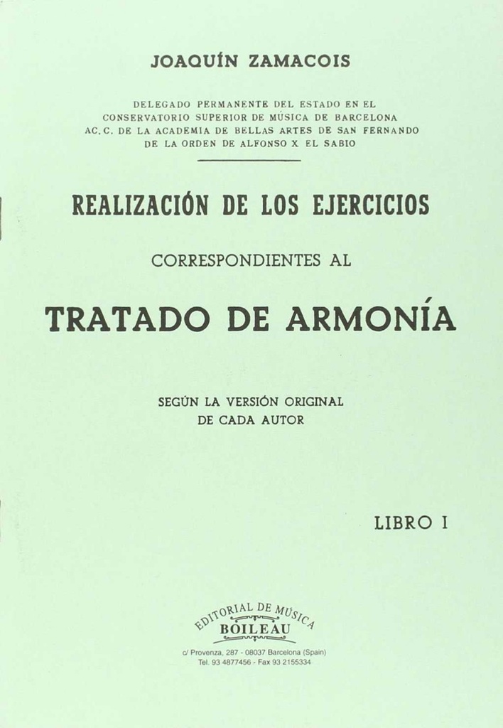 [9788480207270] Realización ejercicios: tratado de armonía
