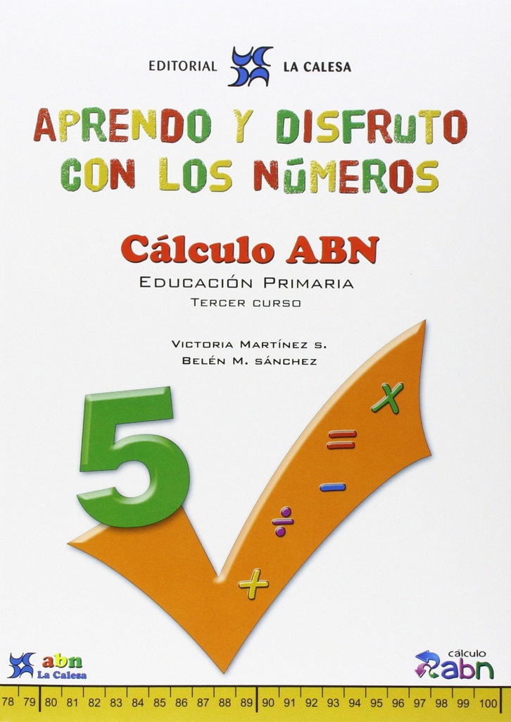 [9788481051650] Aprendo y disfruto con los números 5. Calculo ABN