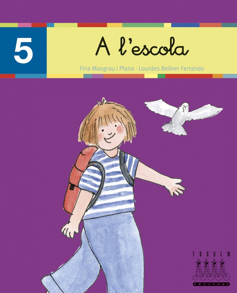 [9788481316483] A L'escola Llegint 5 - Cursiva Xino Xano