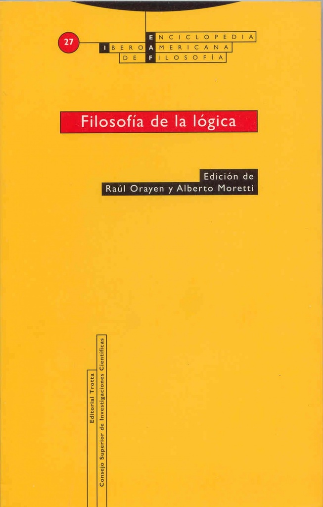 [9788481646733] Filosofía de la Lógica