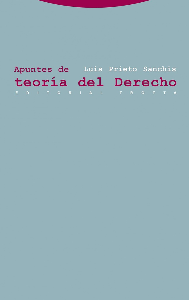[9788481647761] Apuntes de teoría del Derecho