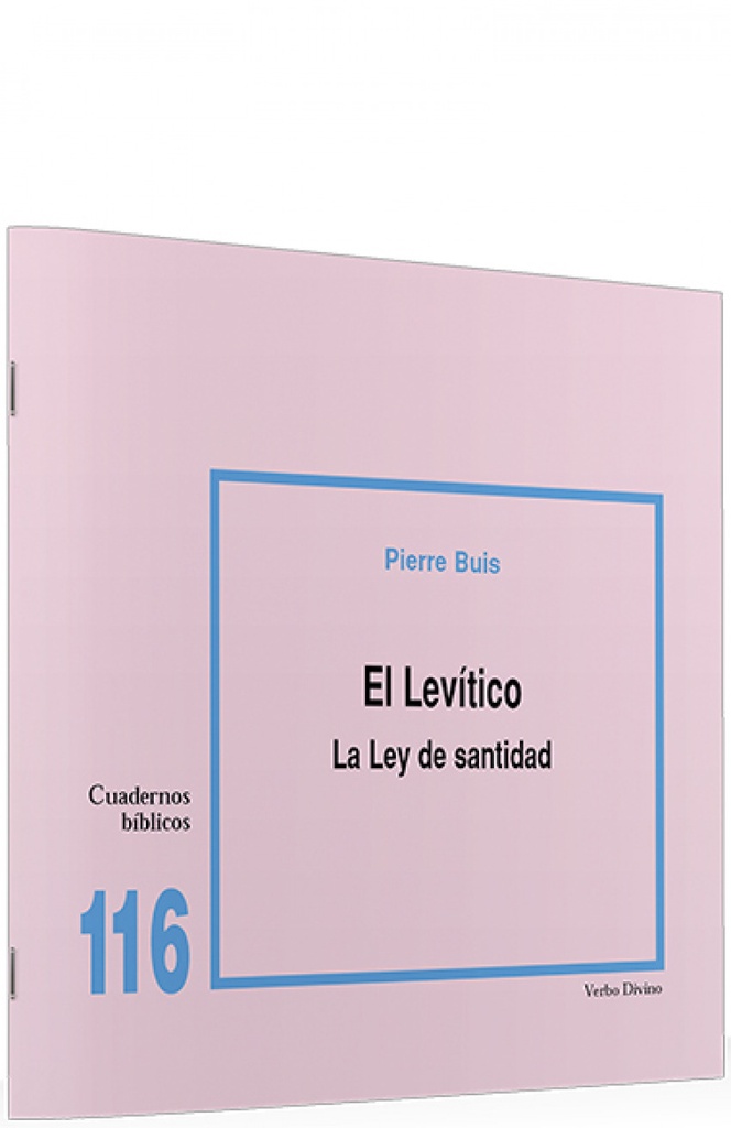 [9788481695298] Levitico Ley Santidad.(Cuadernos Biblicos)