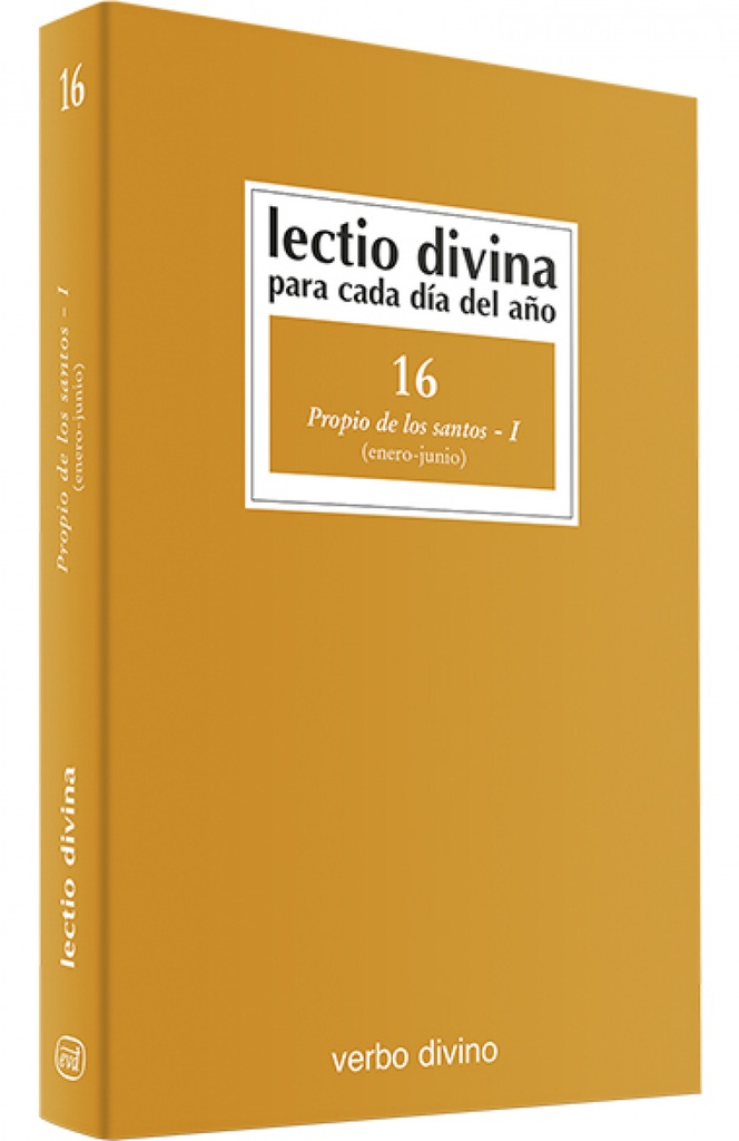 [9788481695519] I. Lectio Divina cada dia año Propio santos.(Lectio Divina)