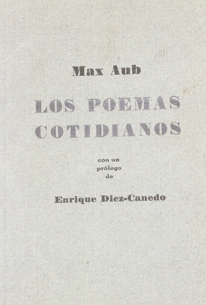 [9788481916799] áLos poemas cotidianos