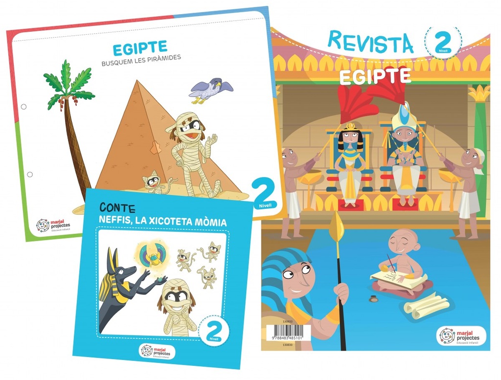 [9788483485101] Egipte 4 Anys. Busquem Les Pirámides. Projectes 2019