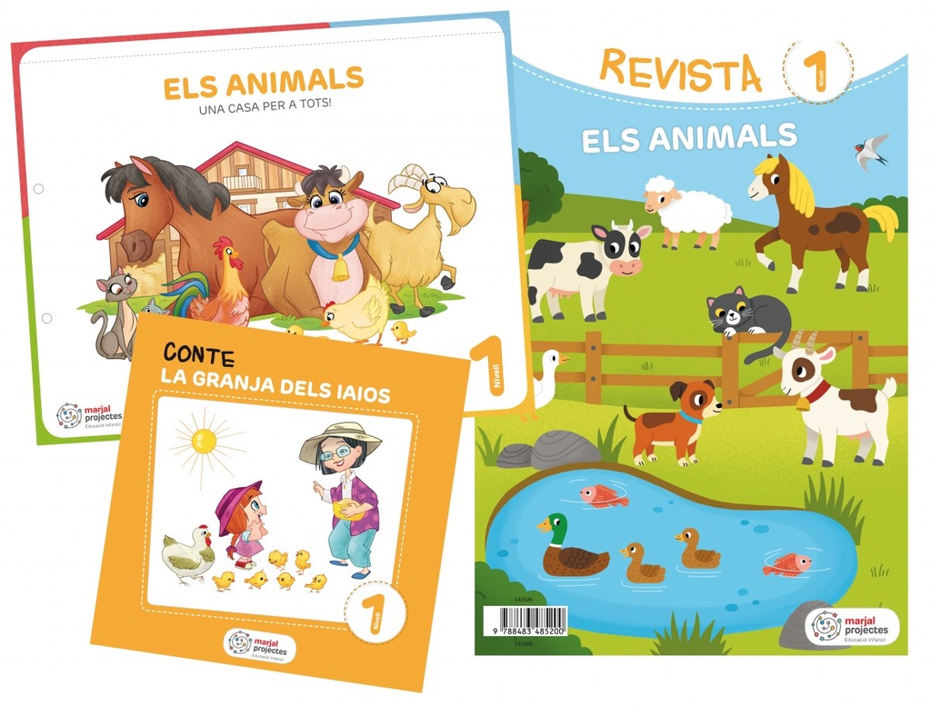 [9788483485200] Els Animals 3 Anys. una Casa Per a Tots! Projectes 2019