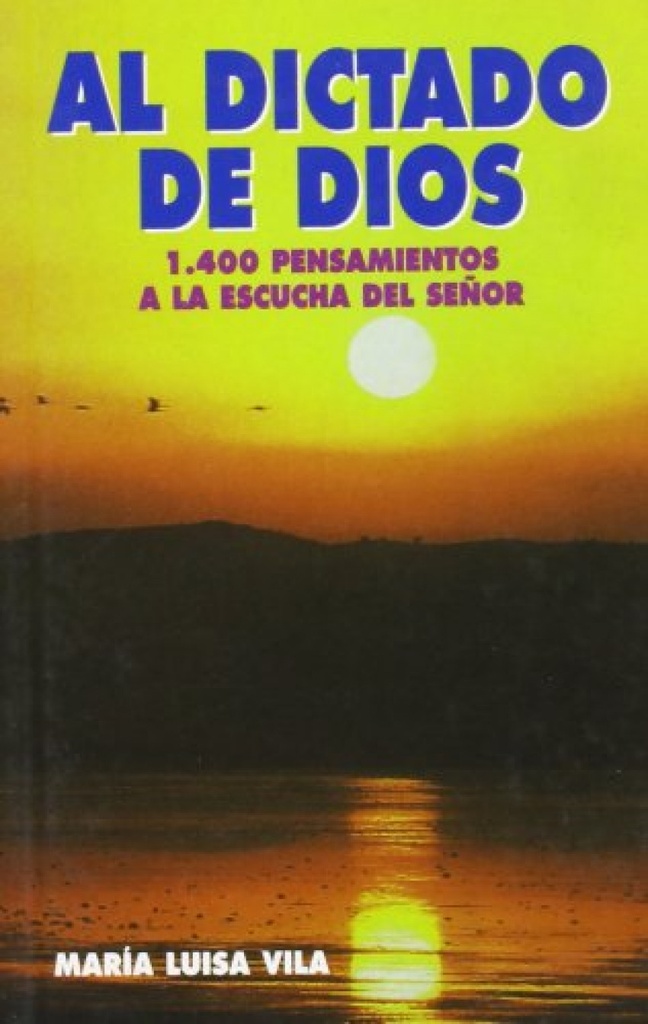 [9788484073338] Al dictado de Dios