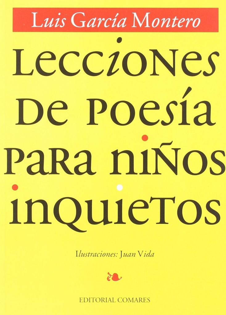 [9788484441830] Lecciones de poesia para niños inquietos