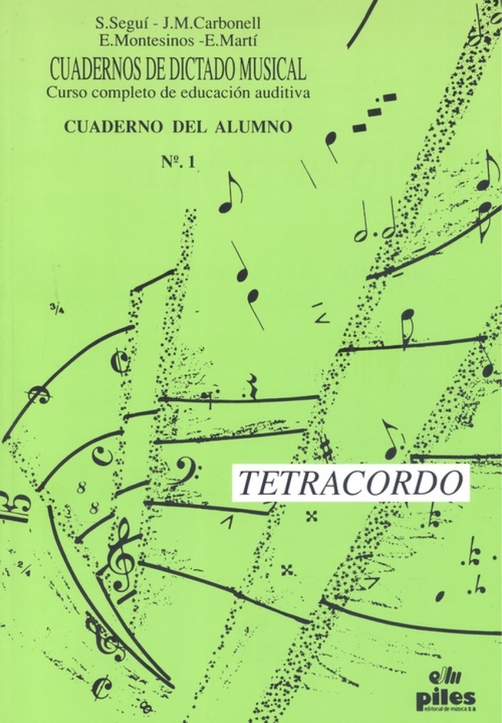 [9788486106614] Tetracordo numero 1