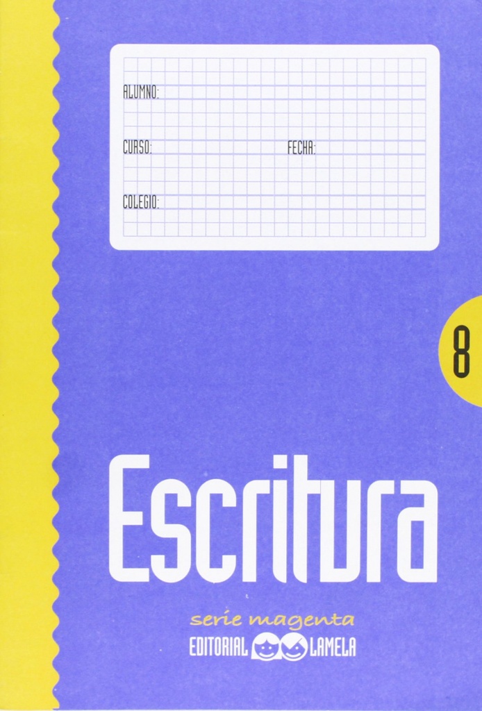 [9788487383694] Cuaderno escritura nº8