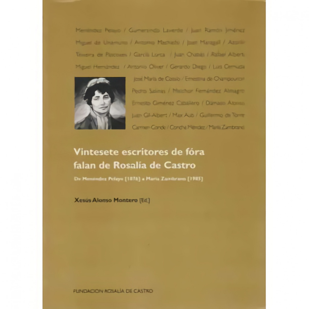 [9788487668098] Vintesete escritores de fóra falan Rosalia de Castro