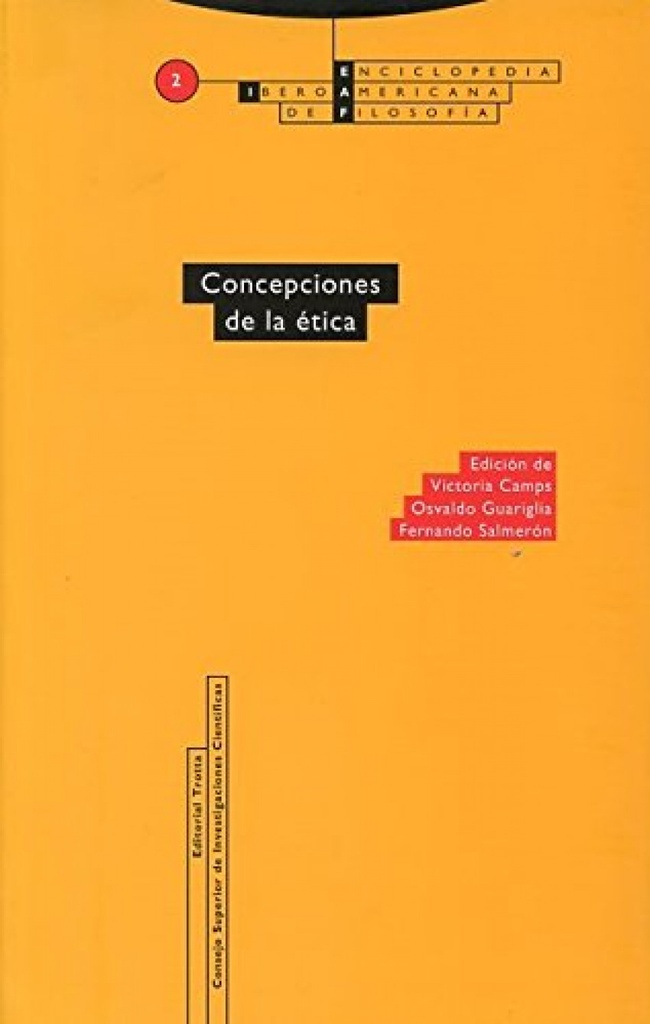 [9788487699504] Concepciones de la Ètica