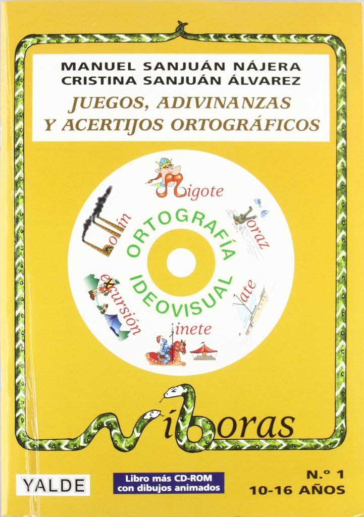 [9788487705762] Juegos, Adivinanzas y Acertijos Ortog.(libro+cd) (10-18 Años)