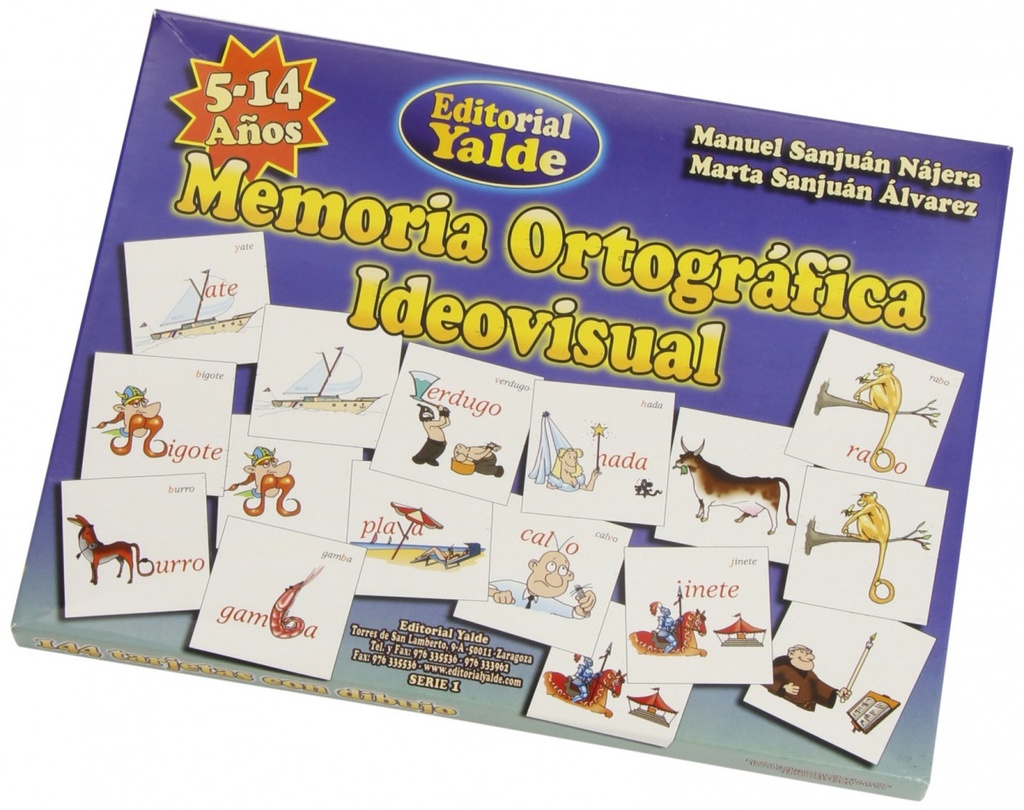[9788487705809] Memoria Ortografica Ideovisual (tarjetas)