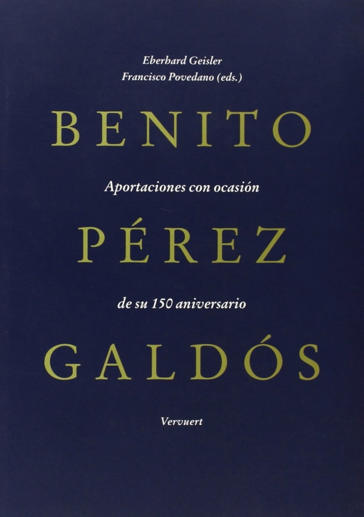 [9788488906281] Benito Pérez Galdós
