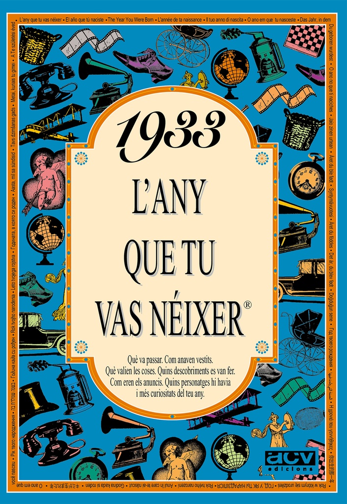 [9788488907189] 1933 L'any que tu vas néixer