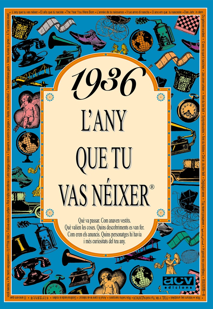 [9788488907219] 1936 L'any que tu vas néixer