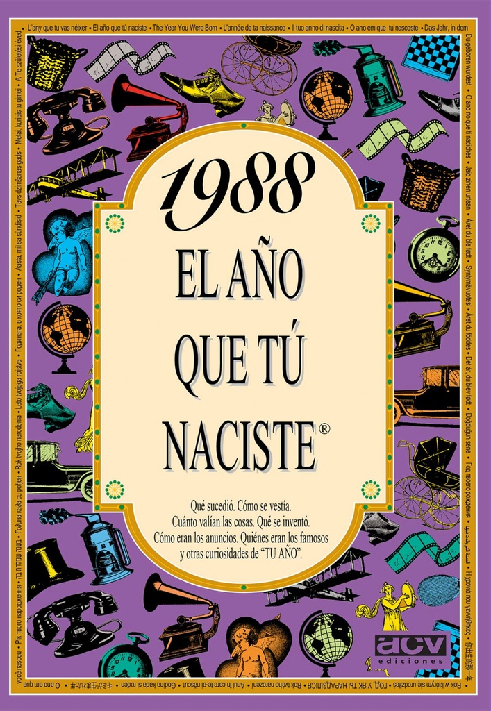 [9788489589575] 1988 El año que tu naciste