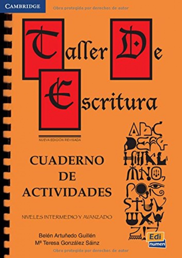 [9788489756793] Taller Escritura. Cuad.(intermedio-avanzado)