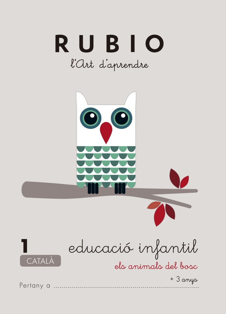 [9788489773660] Rubio, L'art d'aprendre, Educació Infantil. Quadern 1