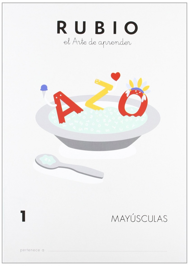 [9788489773769] Rubio, el arte de aprender, mayúsculas
