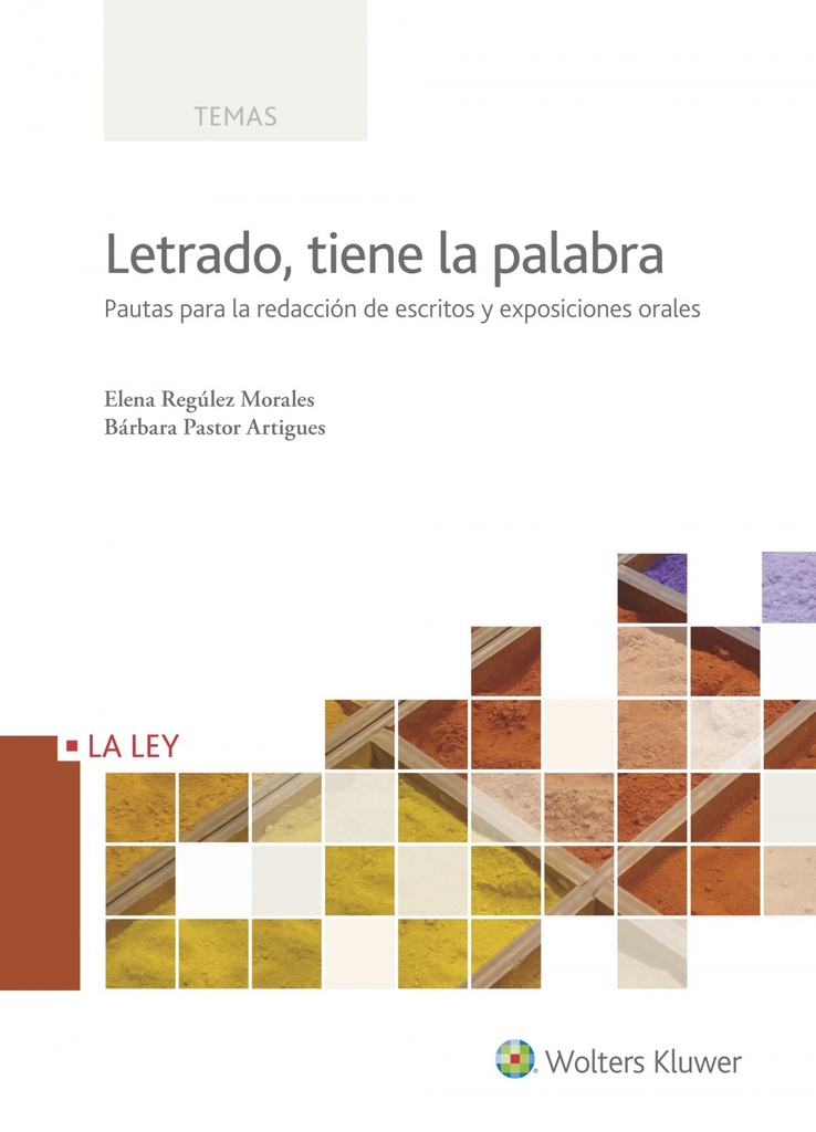 [9788490205815] Letrado, Tiene la Palabra
